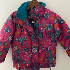 Girls winter puffer. Like-new!